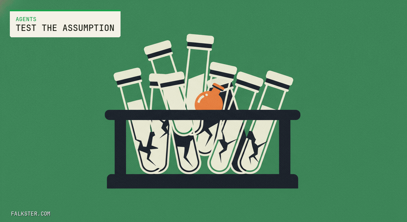 Testable Assumptions Tracker Agent | falkster